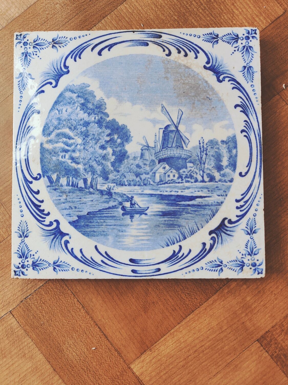 St Amand Nord Hamage ceramic tile trivet