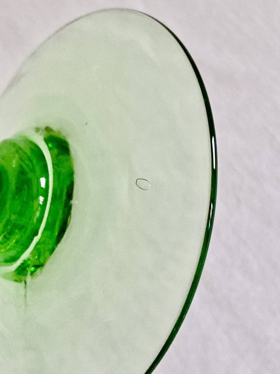 11 verres à vin d'Alsace en cristal