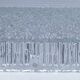 Holophane square wall lamp XL glass design 60s