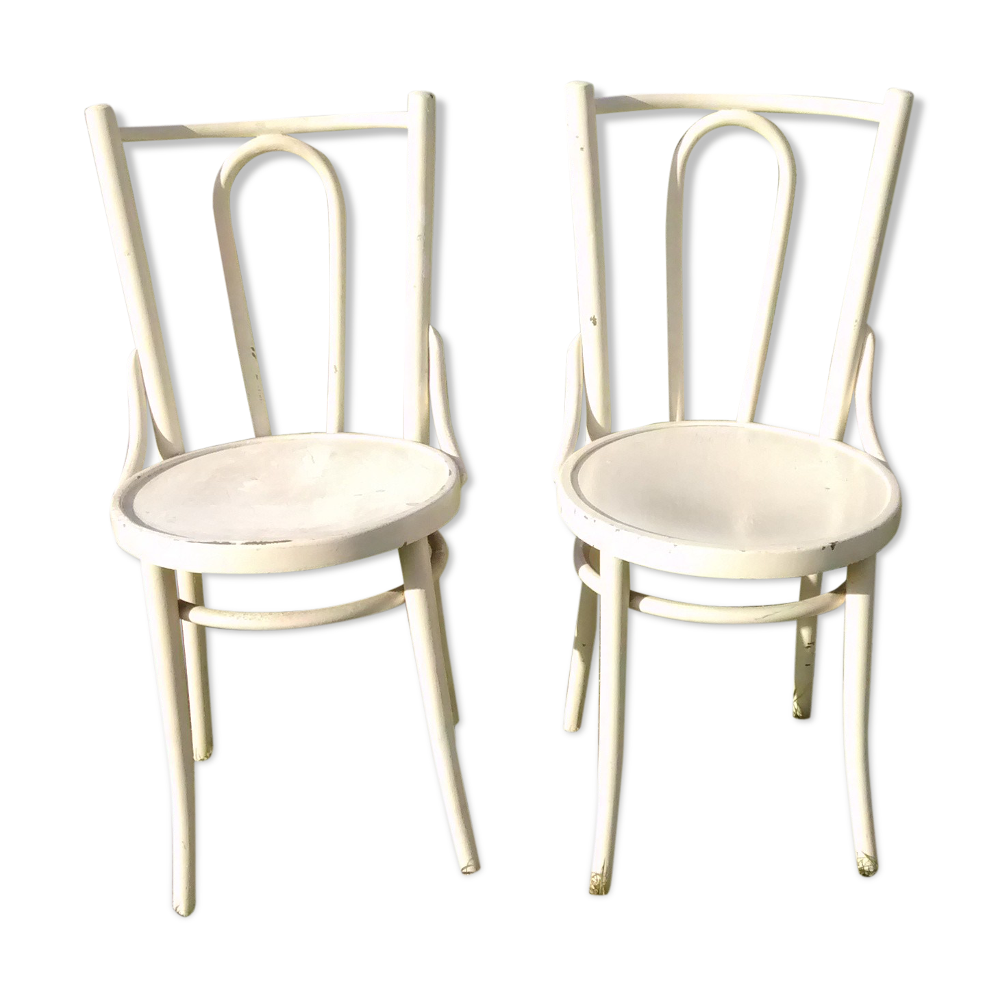 Pair of bistro chairs