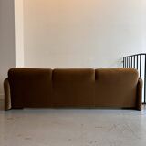 3-seater "maralunga" sofa by Vico Magistretti for Cassina