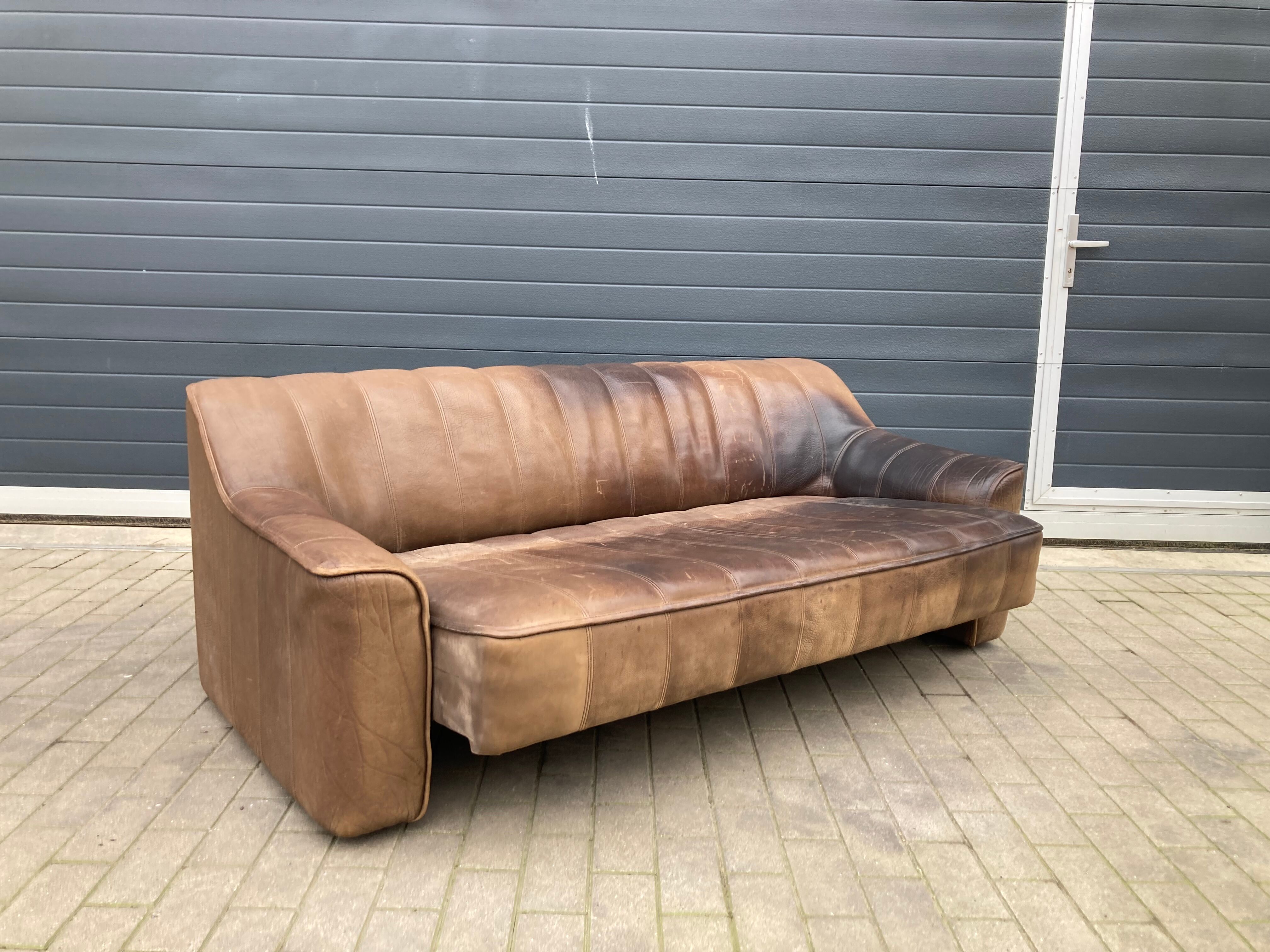 De Sede Ds44 3-seater Buffalo leather NECK 5mm