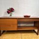 Mid-Century Retro Vintage Teak Record Cabinet by GPlan – 1960s