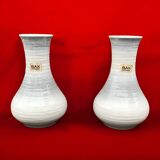 Pair of vintage Bay Keramik 740-20 vases - West Germany