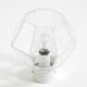 1970s Limburg glass ceiling lamp in octagon shape with its original box