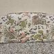 Vintage fabric headboard