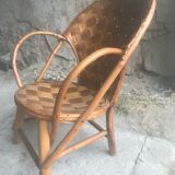 Armchair child chestnut