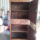 Wardrobe in 18th century walnut