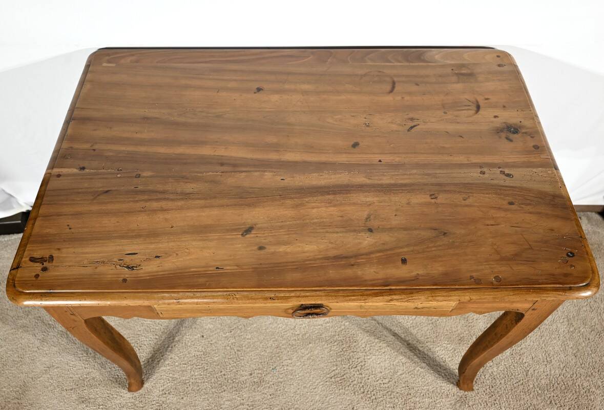 Walnut and Cherry Office Table, Louis XV style – Early 19th century