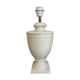Vintage cracked ceramic lamp foot