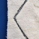 Tapis berbere beni ouarain motifs gravés 170x255 cm