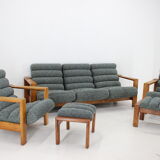 Living room oak set ,finland 1960