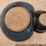 Double bowl candle holder Thierry Perraud