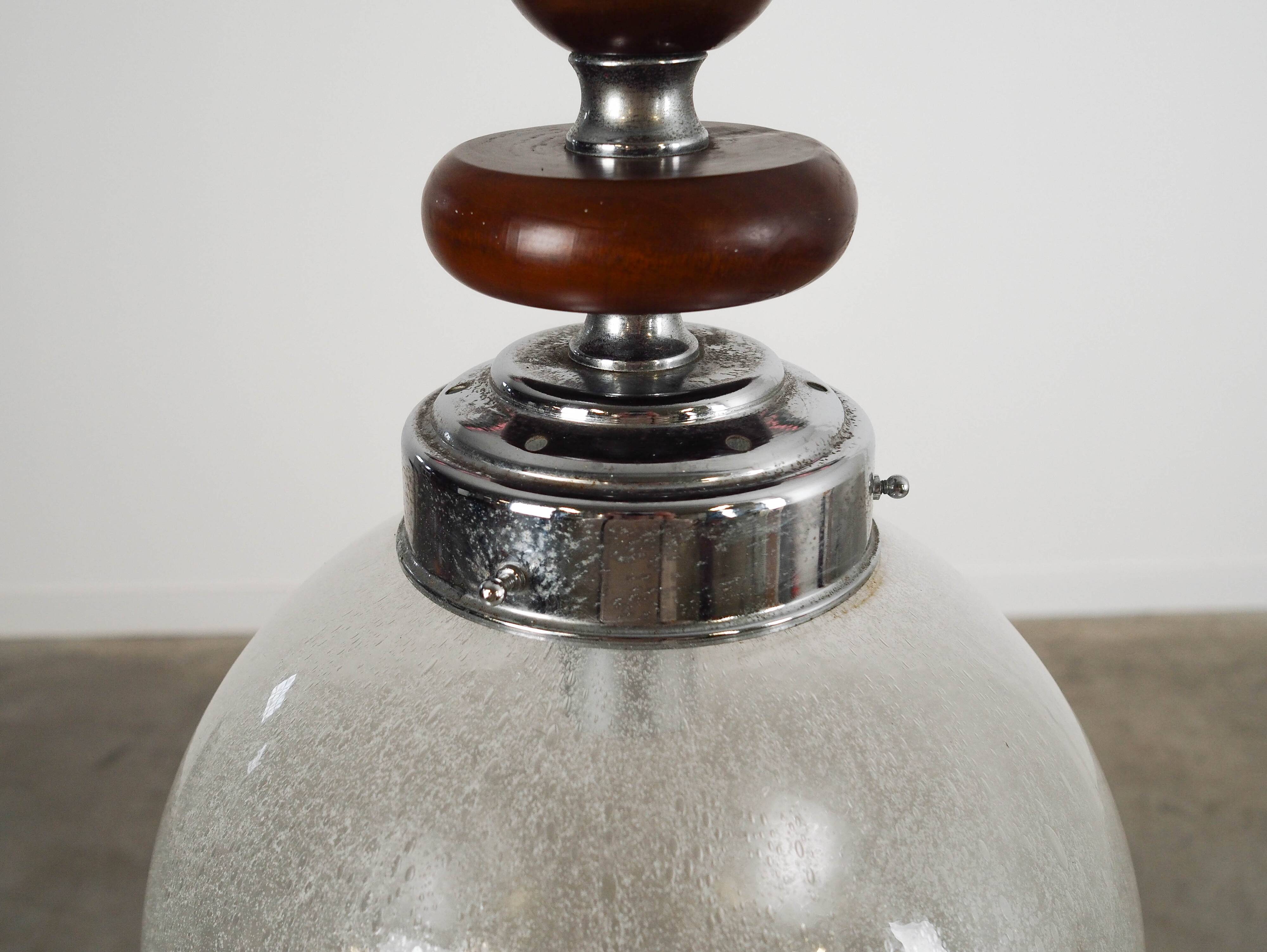Pendant lamp, Murano glass, Italian design, 1970s, production: Italy
