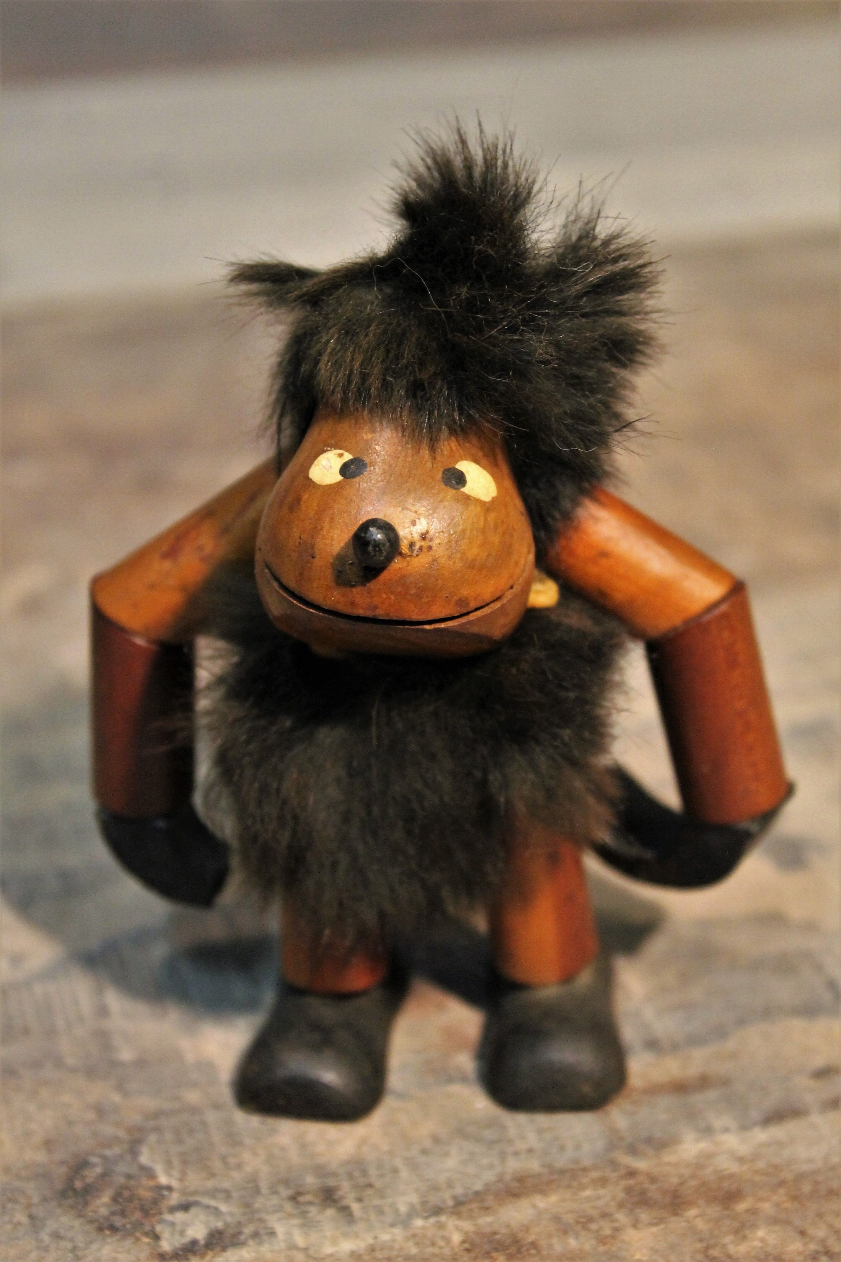 Scandinavian figurine "gorilla" Kay Bojesen 1960s