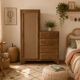 Asymmetrical wardrobe