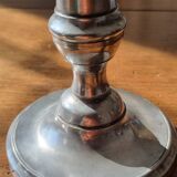 Pair of gilded bronze candlesticks