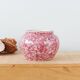 Speckled ceramic vase in shades of pink, 1950s or 1960s