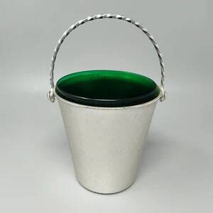 1960s mid-century modern Italian ice bucket by Giovanni Alessi (FAO)