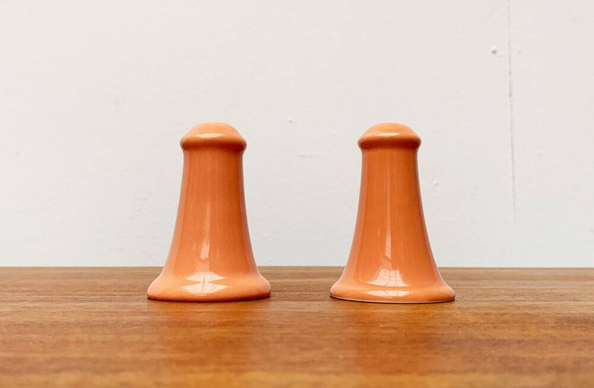 Postmodern ceramic salt and pepper shakers by Gallo Design for Villeroy & Boch, set of 2.