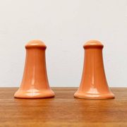 Postmodern ceramic salt and pepper shakers by Gallo Design for Villeroy & Boch, set of 2.