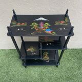 Black lacquer shelf