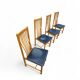 4 x Bros Nova chairs / leather seats