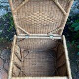 Vintage wicker chest