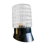 Moulded glass sconce