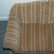 Westbury Vintage 2-Seater Sofa with Castor Feet by Parker Knoll