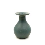 Vase vintage en céramique bleu clair, France 1960