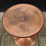 Mid Century Modern Copper Side Table