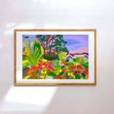 Chamarel - Limited edition art print (A3)