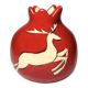 Mini red ceramic vase from Iznik Christmas