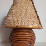 Bamboo lamp and canning