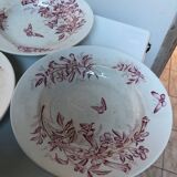 Lot assiettes anciennes