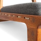 Hunting Chair lounge chair with ottoman by Heinz Heger for PGH Erzgebirgisc