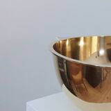 Antique and elegant Art Deco brass bowl