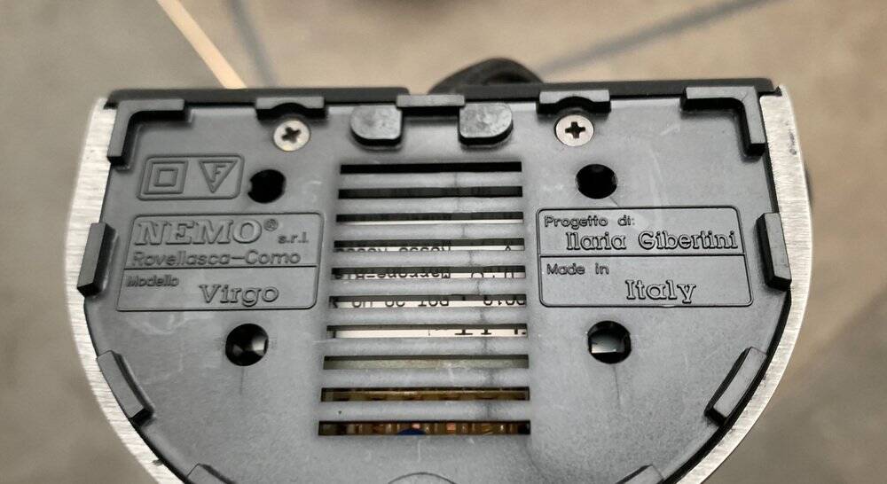 Postmodern Italian table lamp Virgin by Ilalia Gibertini for Nemo (Cassina), 1990s.