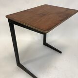 Vintage school Friso Kramer with Chair flesh compass work table