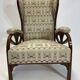 Art Nouveau wing chair no. 6542 by Thonet