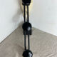 Vintage metal wall coat rack
