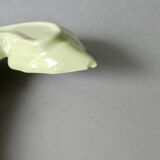Salière et poivrière en barbotine, forme chou