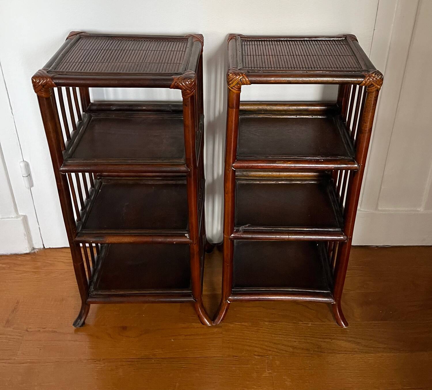 Pair of rattan harnesses