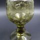 Lot of 8 glasses of wine or water - bubbling glass year 1970