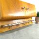Porte serviette d’armoire de cuisine murale en bois vintage