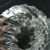 Double salt cellar in crystal and tin