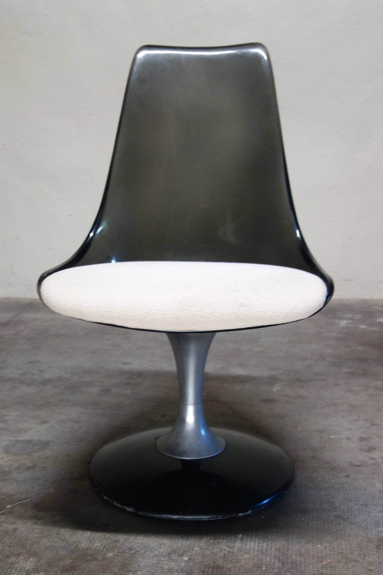 Ensemble table et 6 chaises Chromcraft space age années 70
