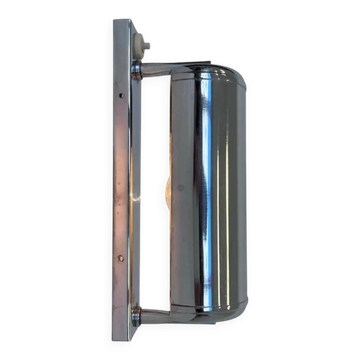 Applique en chrome Bauhaus, Tchécoslovaquie années 1930