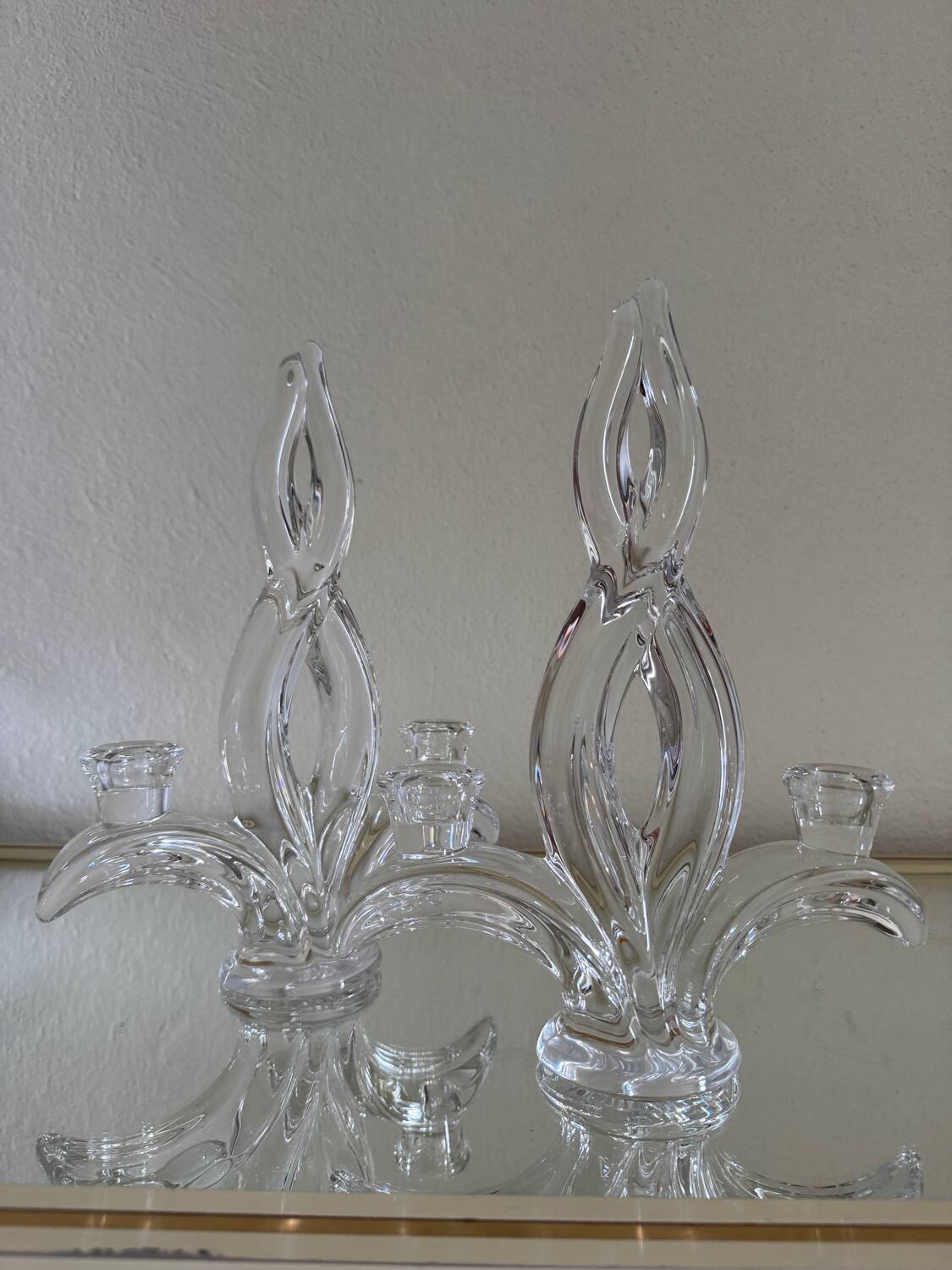 Chandeliers cristal Vannes années 60